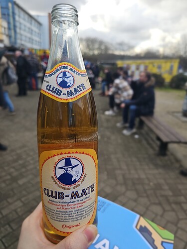 Club Mate의 모습.